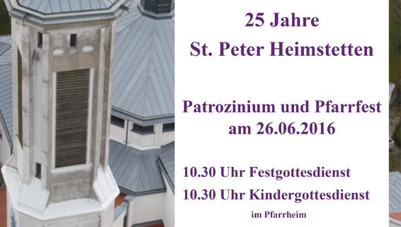 Patrozinium St. Peter