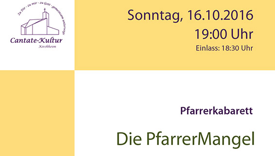 Cantate Pfarrerkabarett
