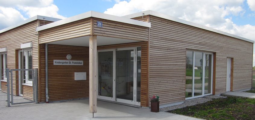 Provisorische(r) Kindergarten/Kinderkrippe St. Franziskus - Foto: Gemeinde Kirchheim