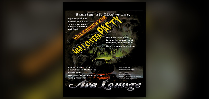 Halloween Party in der Ava Lounge
