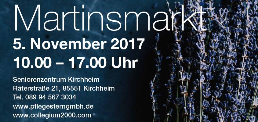 Martinsmarkt 2017 des collegium 2000