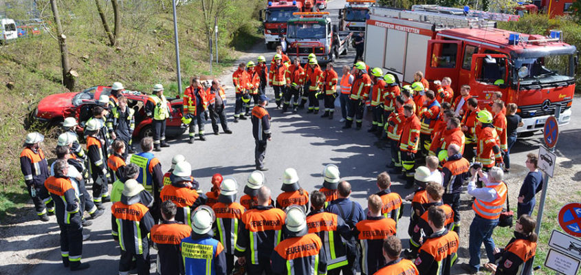 Foto der Großübung