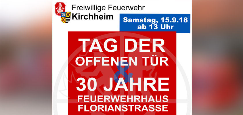 Tag der offenen Tür der Freiwilligen Feuerwehr Kirchheim