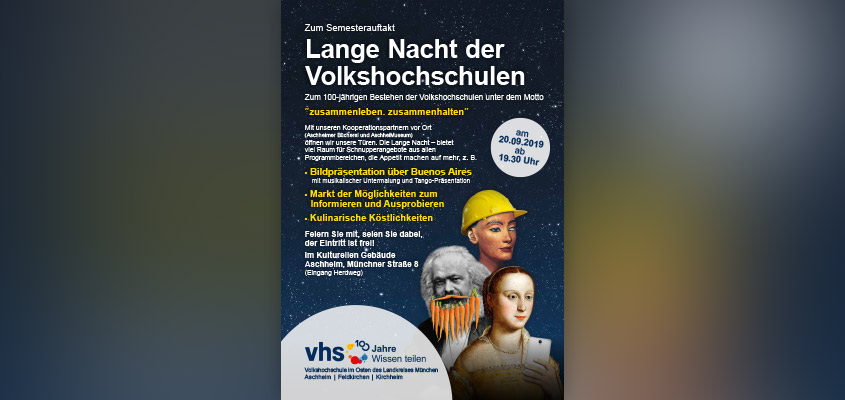 Lange Nacht der Volkshochschulen 2019