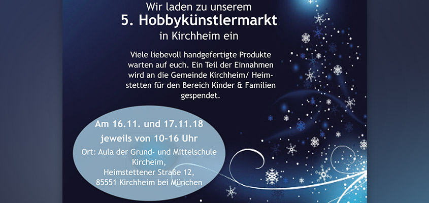Hobbykünstlermarkt in der Grund- und Mittelschule