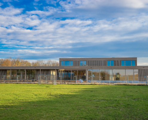 Ab Januar wird hier gespielt, getobt, gelernt: Das neue Haus für Kinder startet im Januar den Betrieb.