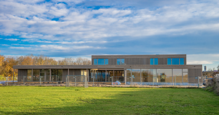 Ab Januar wird hier gespielt, getobt, gelernt: Das neue Haus für Kinder startet im Januar den Betrieb.