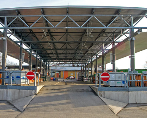 Wertstoffhof der Gemeinde Kirchheim
