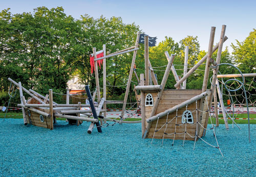 Piratenspielplatz an der Wendelsteinstraße