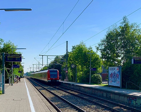 Barrierefreier Ausbau: Die Arbeiten am S-Bahnhof in Heimstetten beginnen 2021.