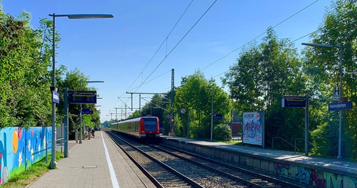 Barrierefreier Ausbau: Die Arbeiten am S-Bahnhof in Heimstetten beginnen 2021.