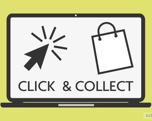 Click & Collect während Corona: Sie können nun telefonisch oder online bei unseren lokalen Händlern wieder Waren bestellen und diese dann dort abholen.