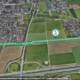 Foto: Luftbild vom geplanten Geh- und Radweg