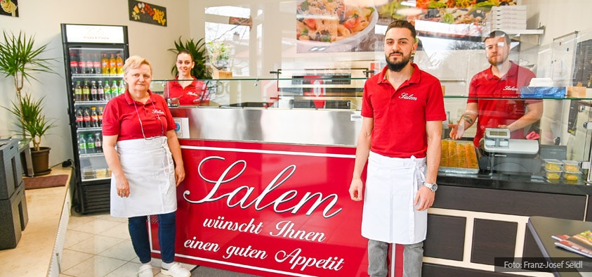 Foto: Salem Pizza-Pasta Lokal in Kirchheim.