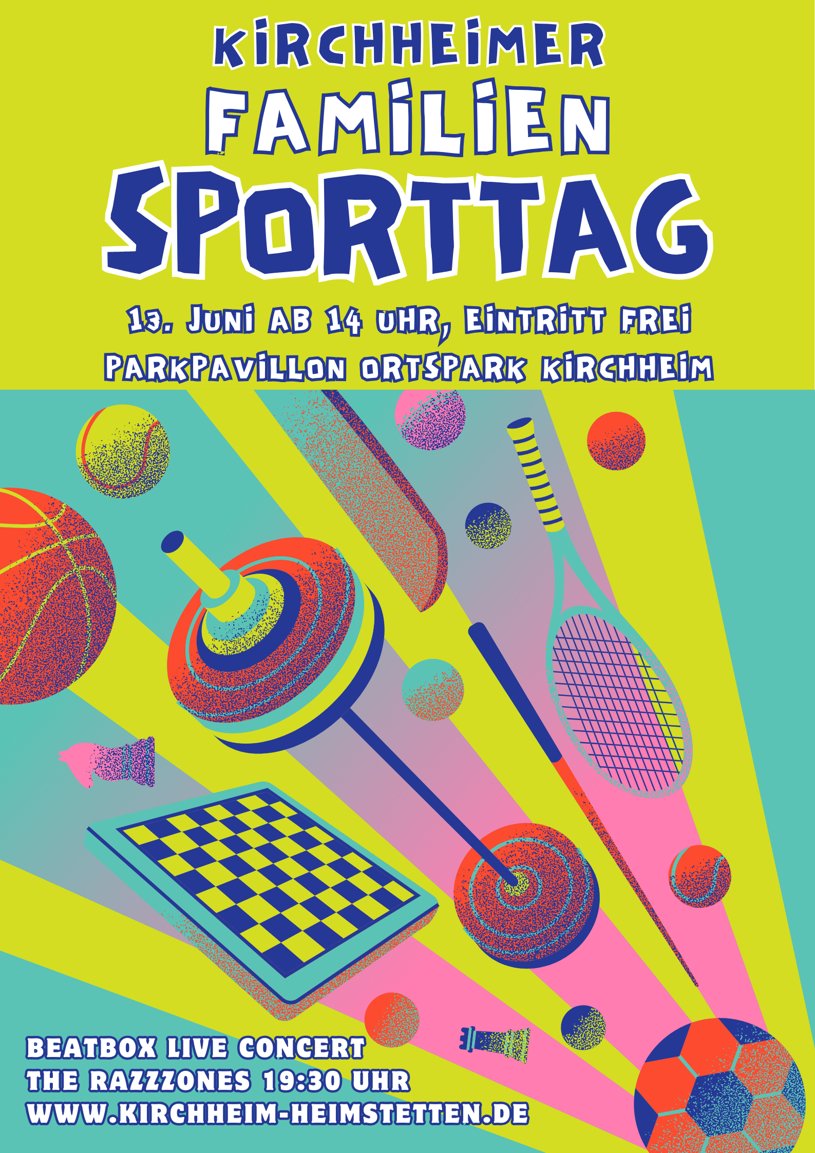 Kirchheimer Familien-Sporttag 2026-Plakat